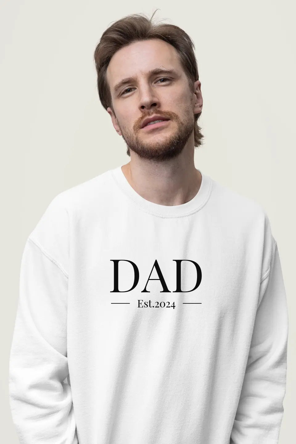 Personalisiertes Langarmshirt "DAD"