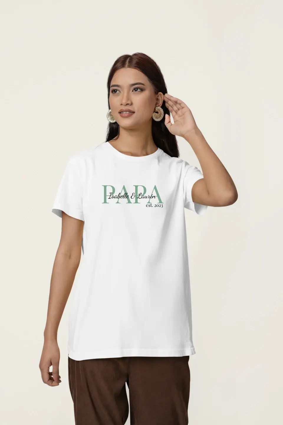 Individuell gestaltbares T-Shirt für die ganze Familie