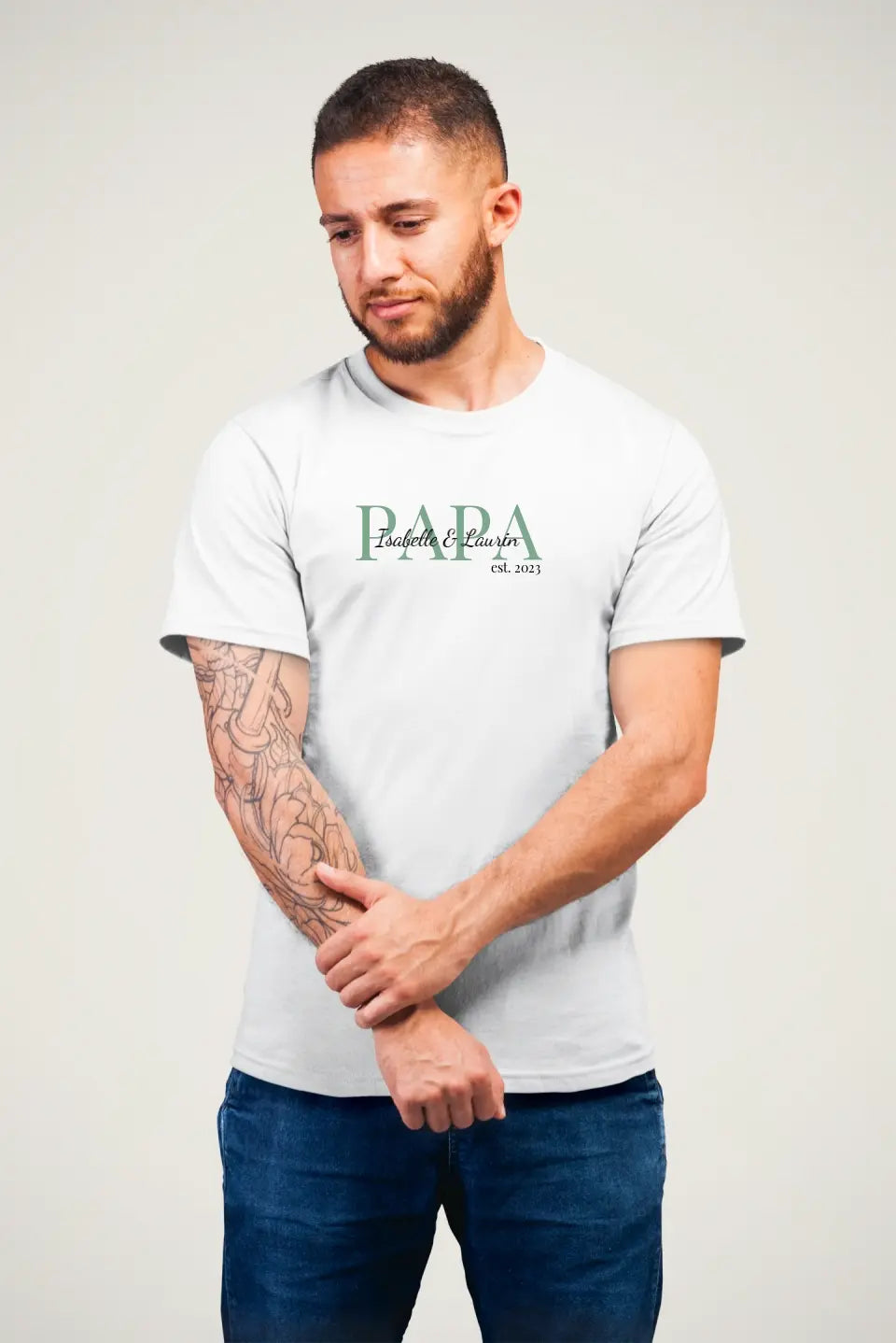 Individuell gestaltbares T-Shirt für die ganze Familie