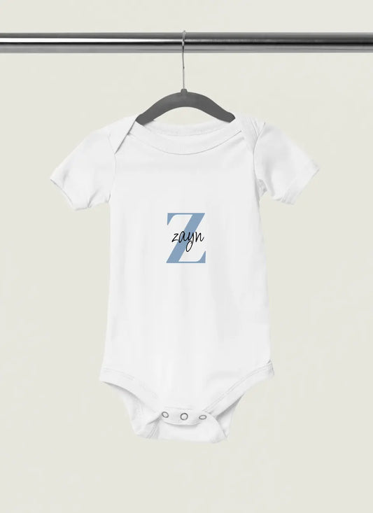 Personalisiertes Baby Body mit Name/Initiale