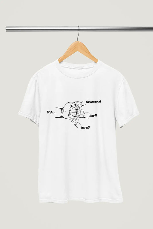 Personalisiertes Papa & Kind - T-Shirt