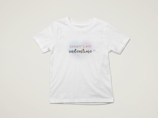 Daddy´s my valentine - Baby T-Shirt