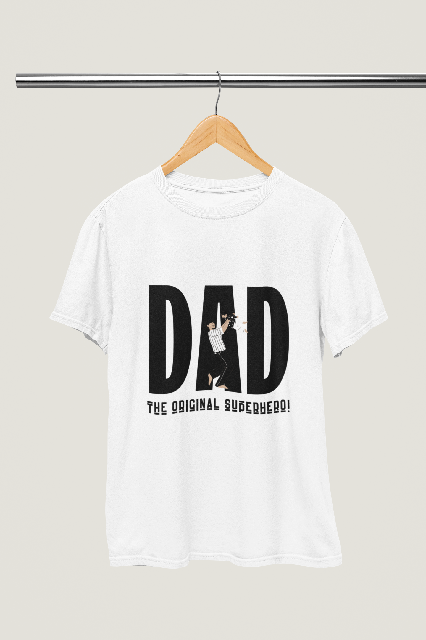 Dad The Original Superhero - Herren T-Shirt