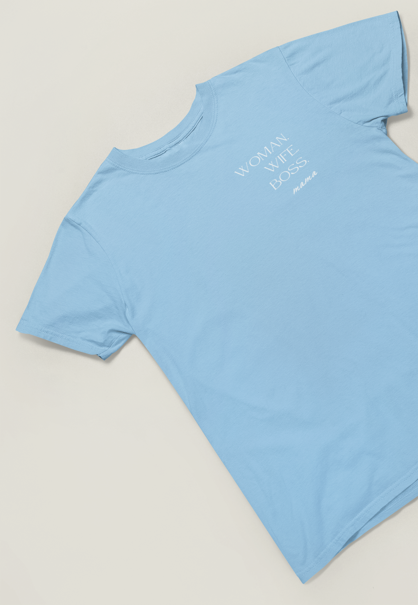 Woman.Wife.Boss Mama Damen T-Shirt