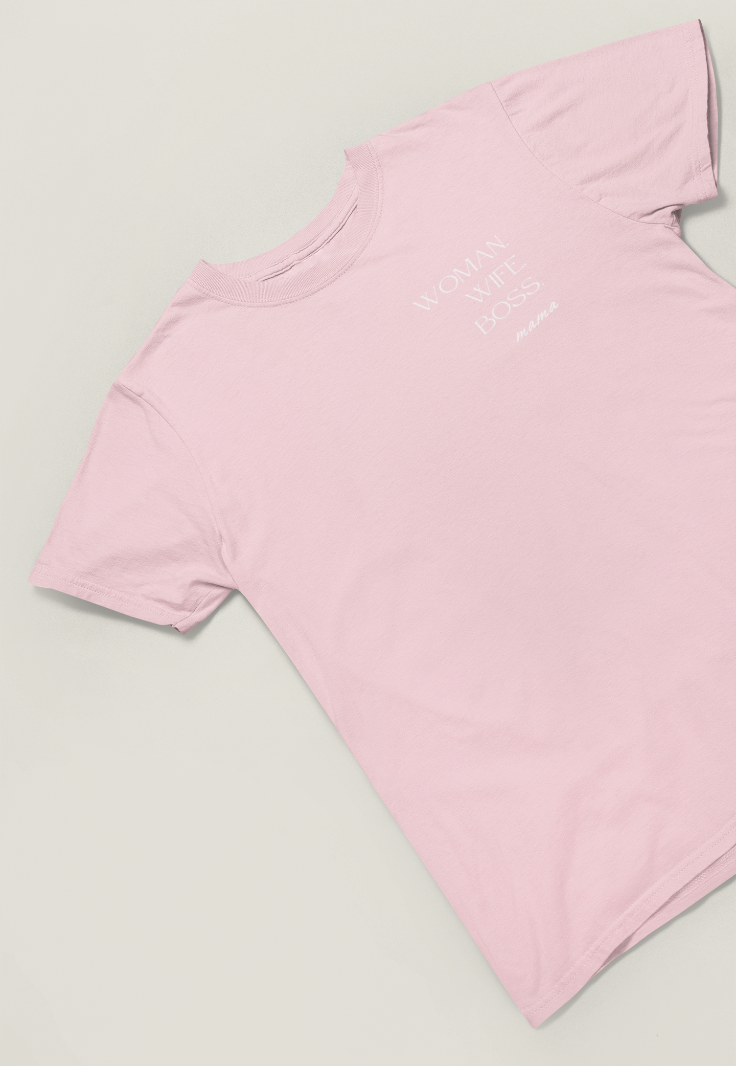Woman.Wife.Boss Mama Damen T-Shirt
