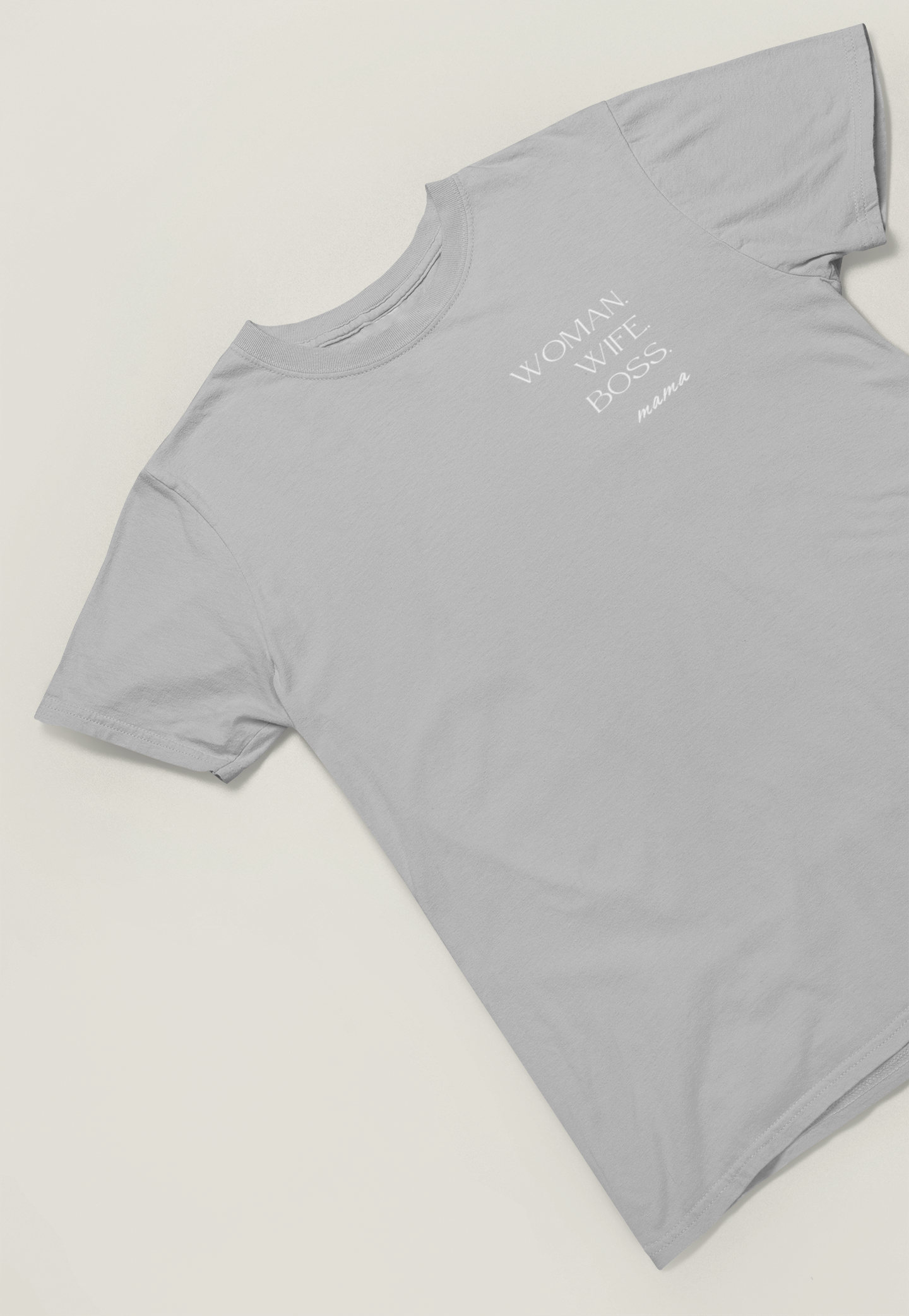 Woman.Wife.Boss Mama Damen T-Shirt