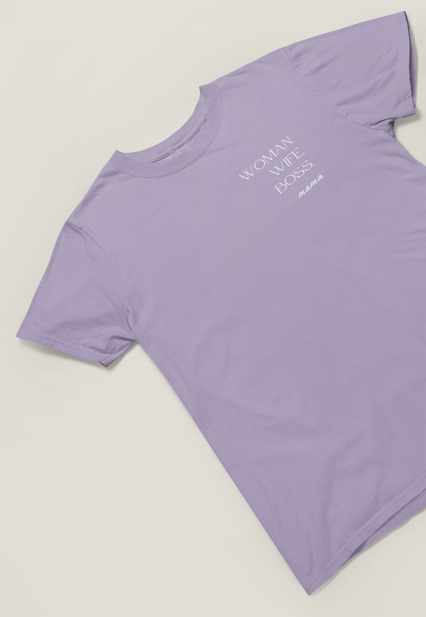 Woman.Wife.Boss Mama Damen T-Shirt
