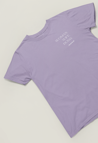 Woman.Wife.Boss Mama Damen T-Shirt