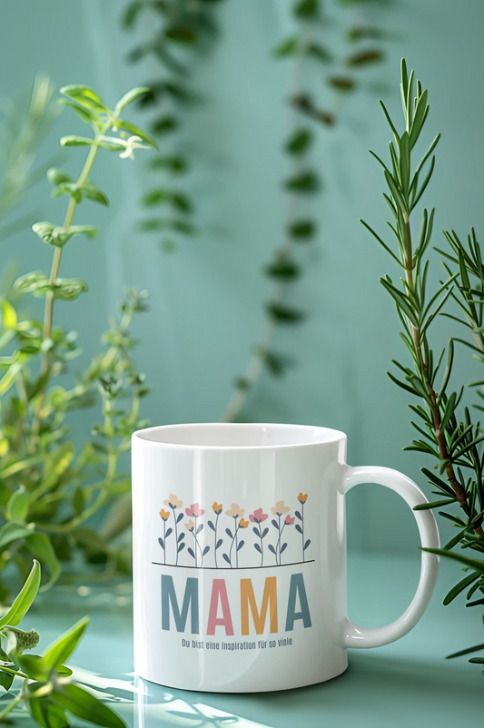 Tasse - Blühende Mutterliebe