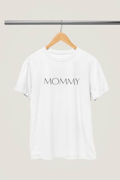 Weißes Mommy - T-Shirt
