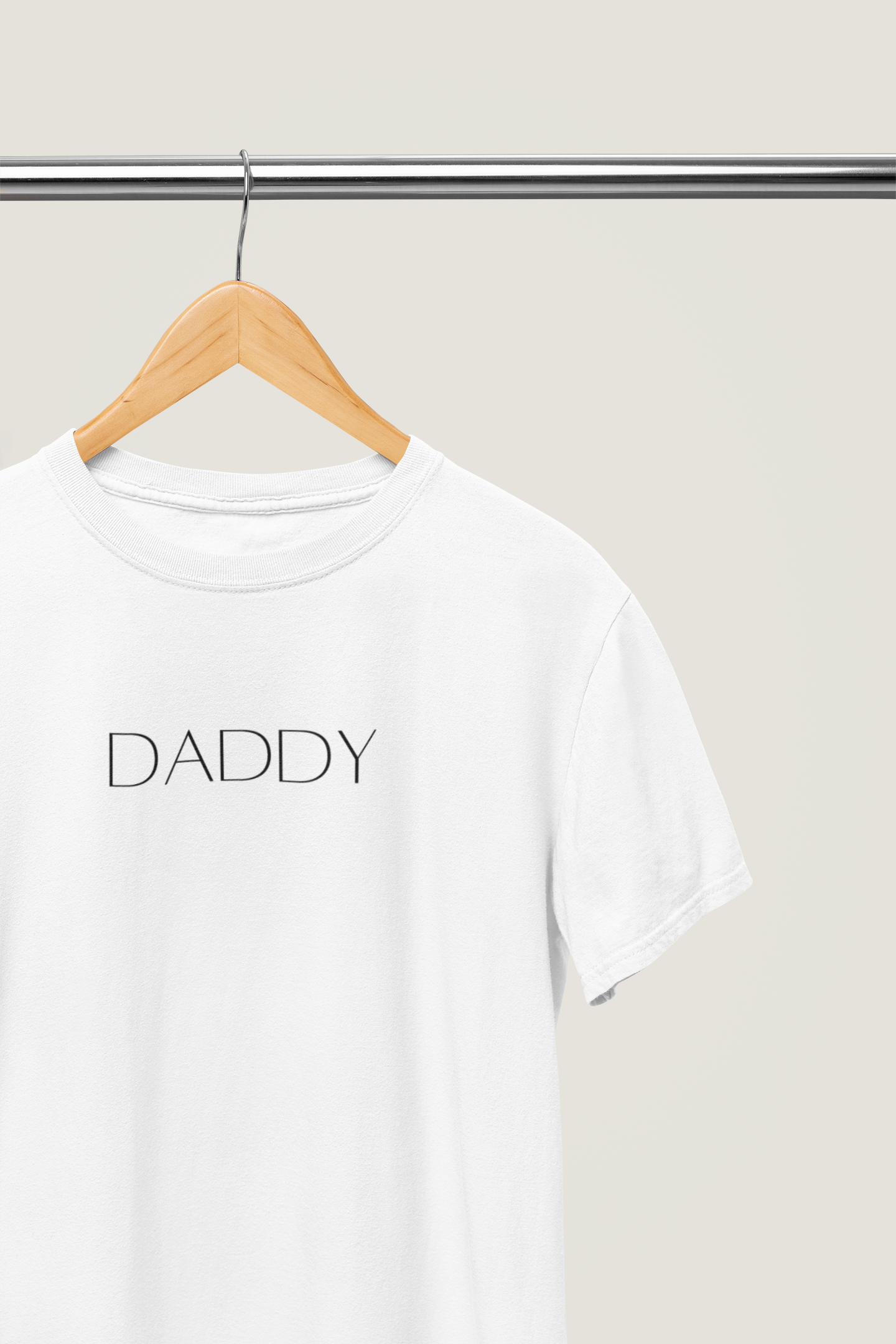 Weißes Daddy - T-Shirt