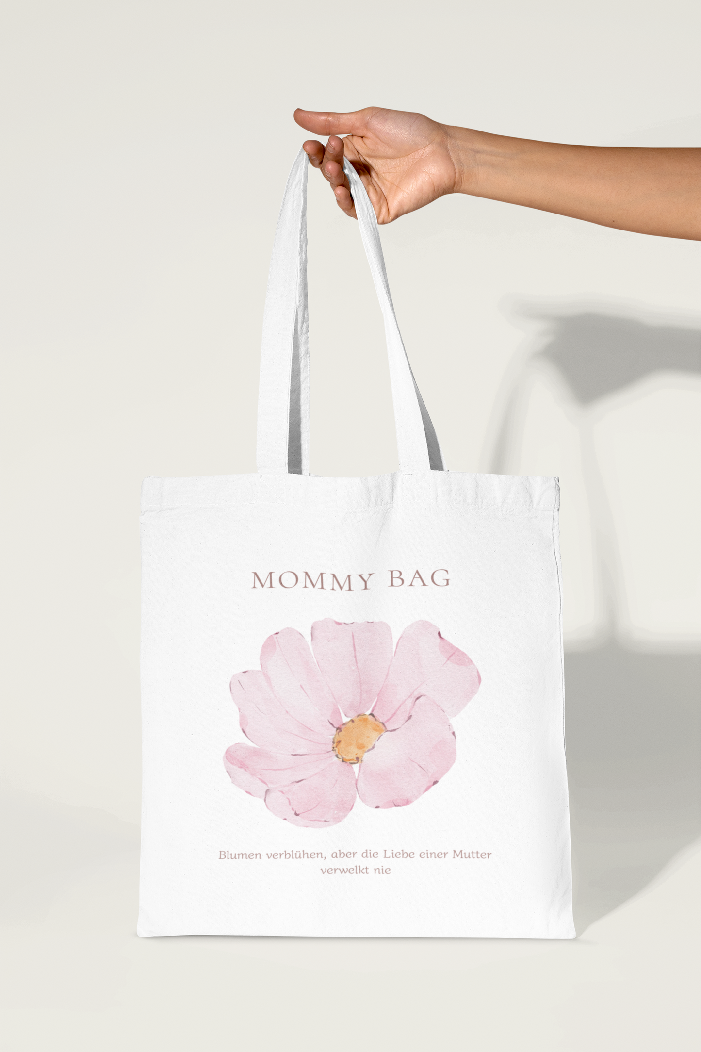 Tote Bag - Mommy Bag Pink Flower