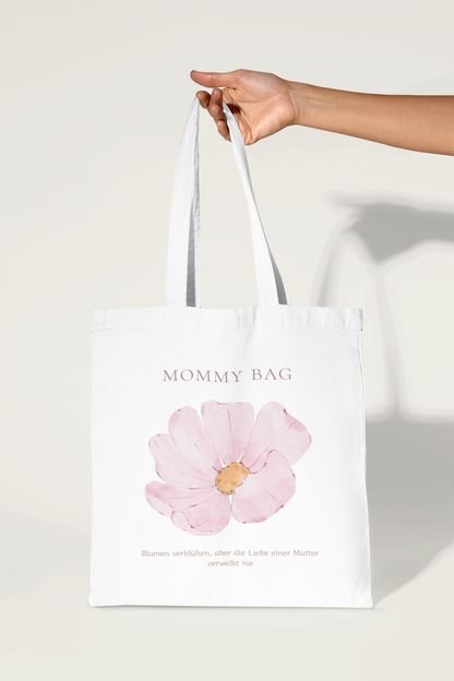 Tote Bag - Mommy Bag Pink Flower