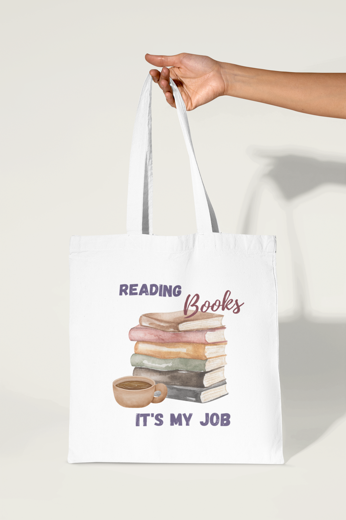 Tote Bag - Reading Books: It's My Job